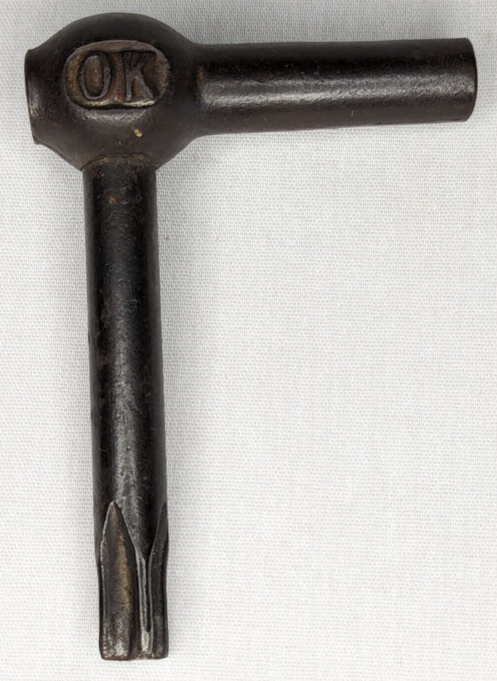 Vintage OK Tool L Handle X Key