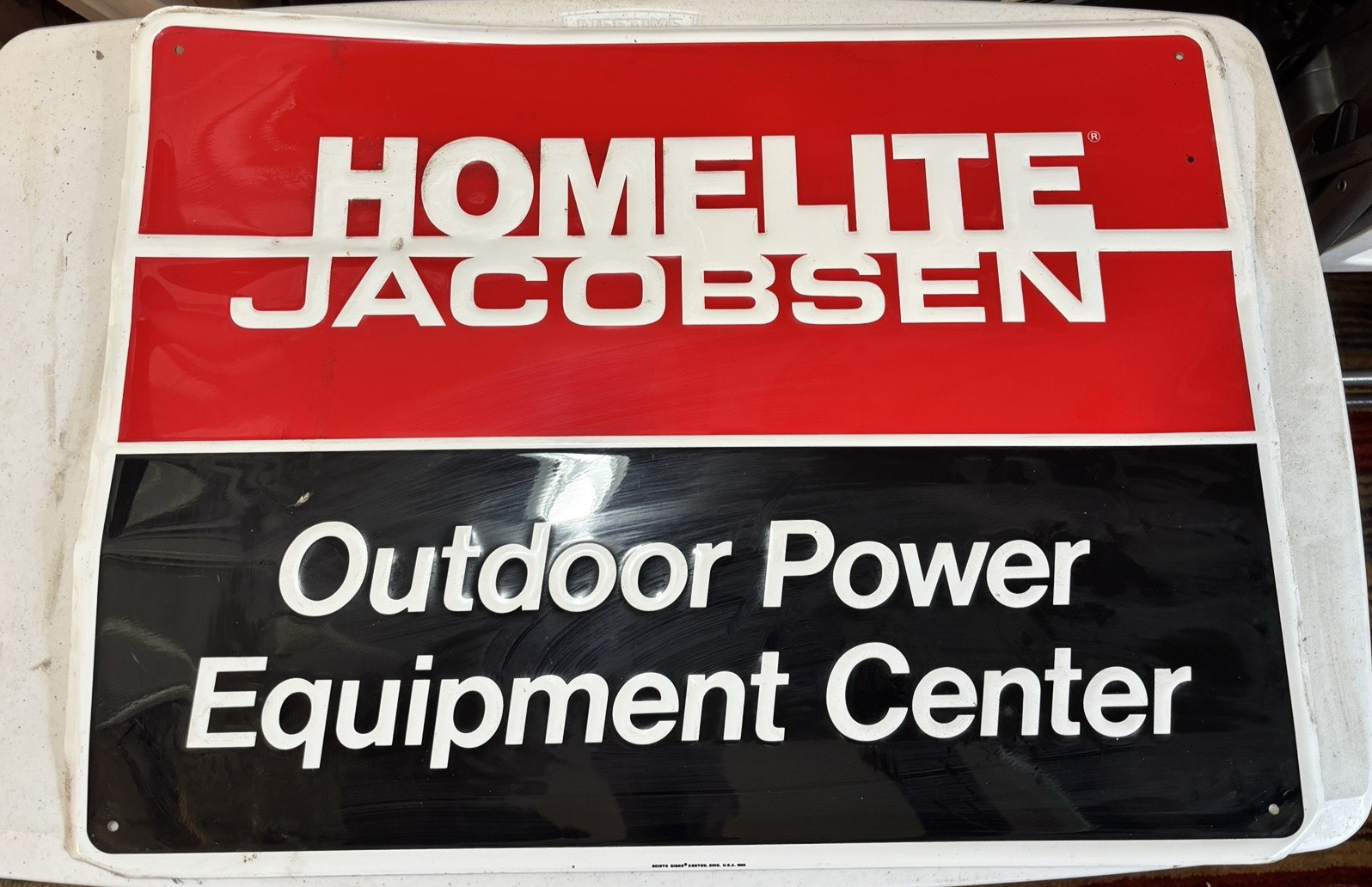 Vintage 1970's Homelite Outdoor Power Equipment Chainsaw 24