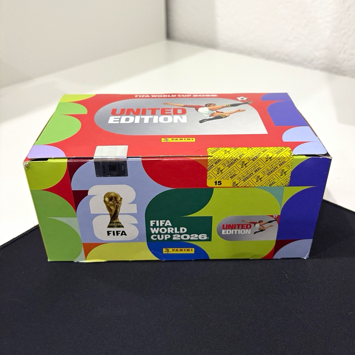 Panini World Cup 2026 United Edition Swiss Collector Sticker Display Original Box