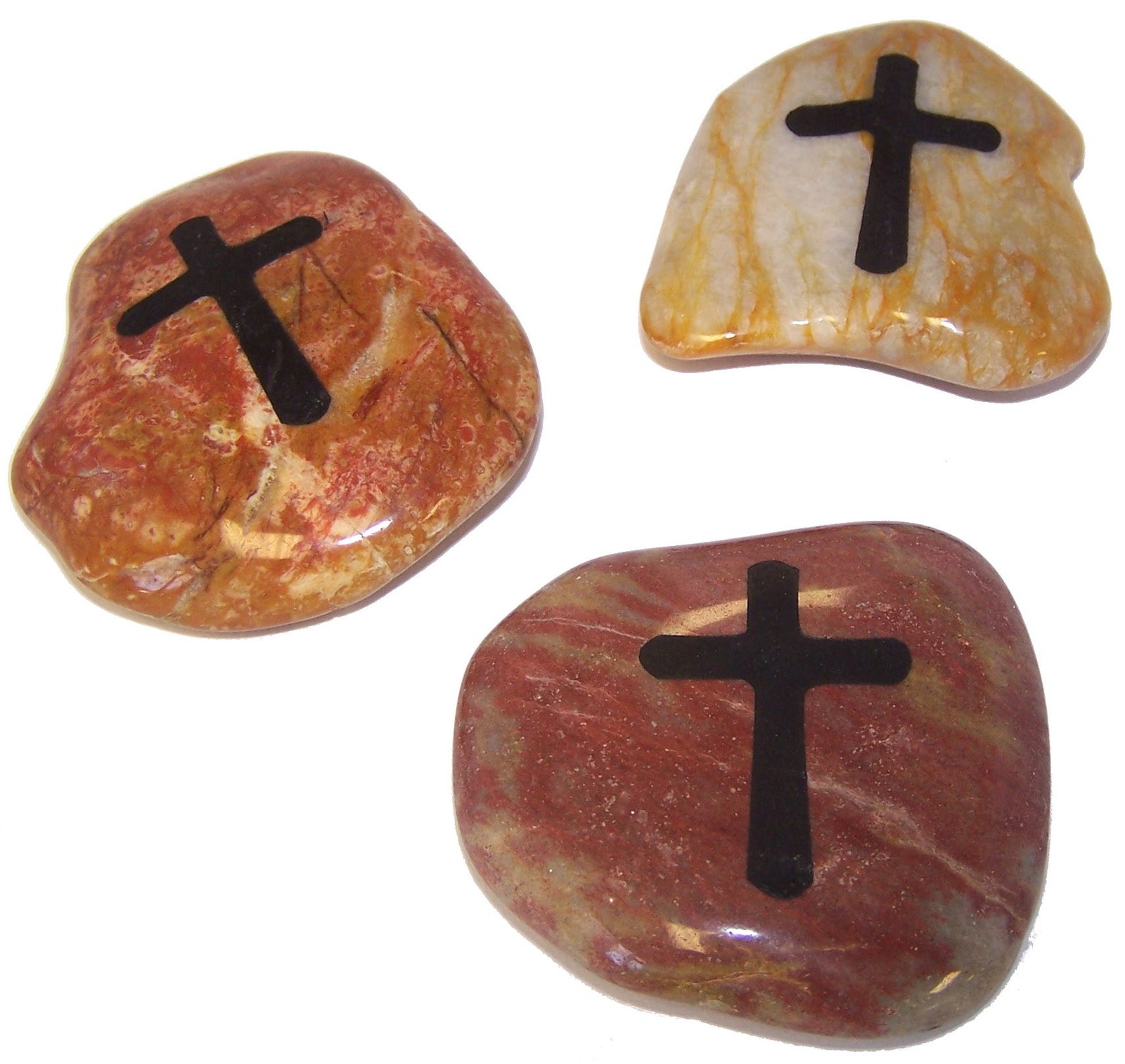 Serenity Prayer Engraved Inspirational Stones (3 Stones)