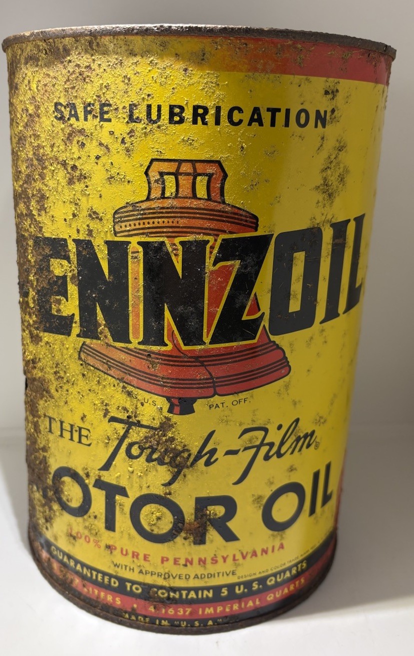 Pennzoil 5 Quart Oil Can (empty)