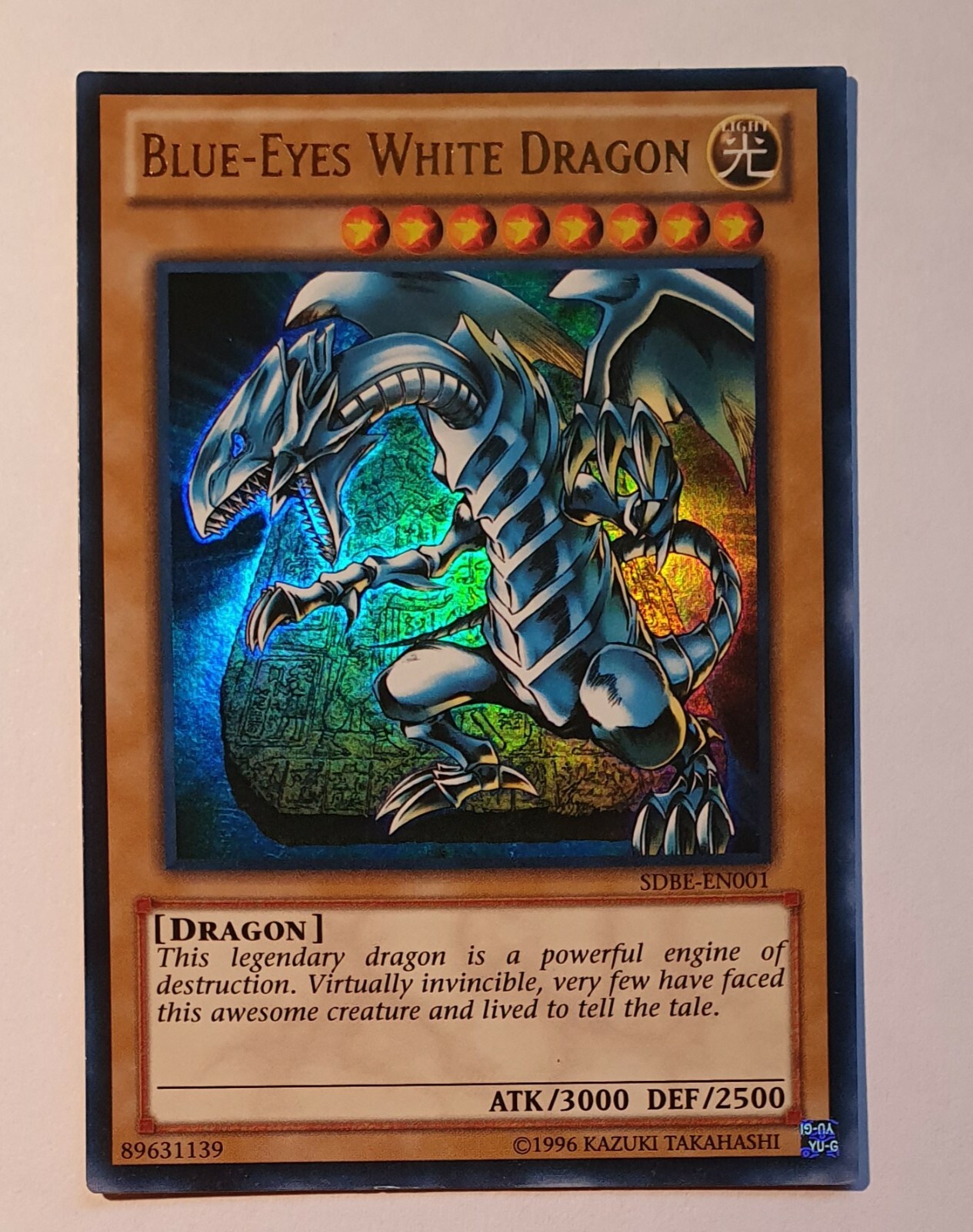 Yugioh SDBE-EN001 Blue Eyes White Dragon Ultra Rare