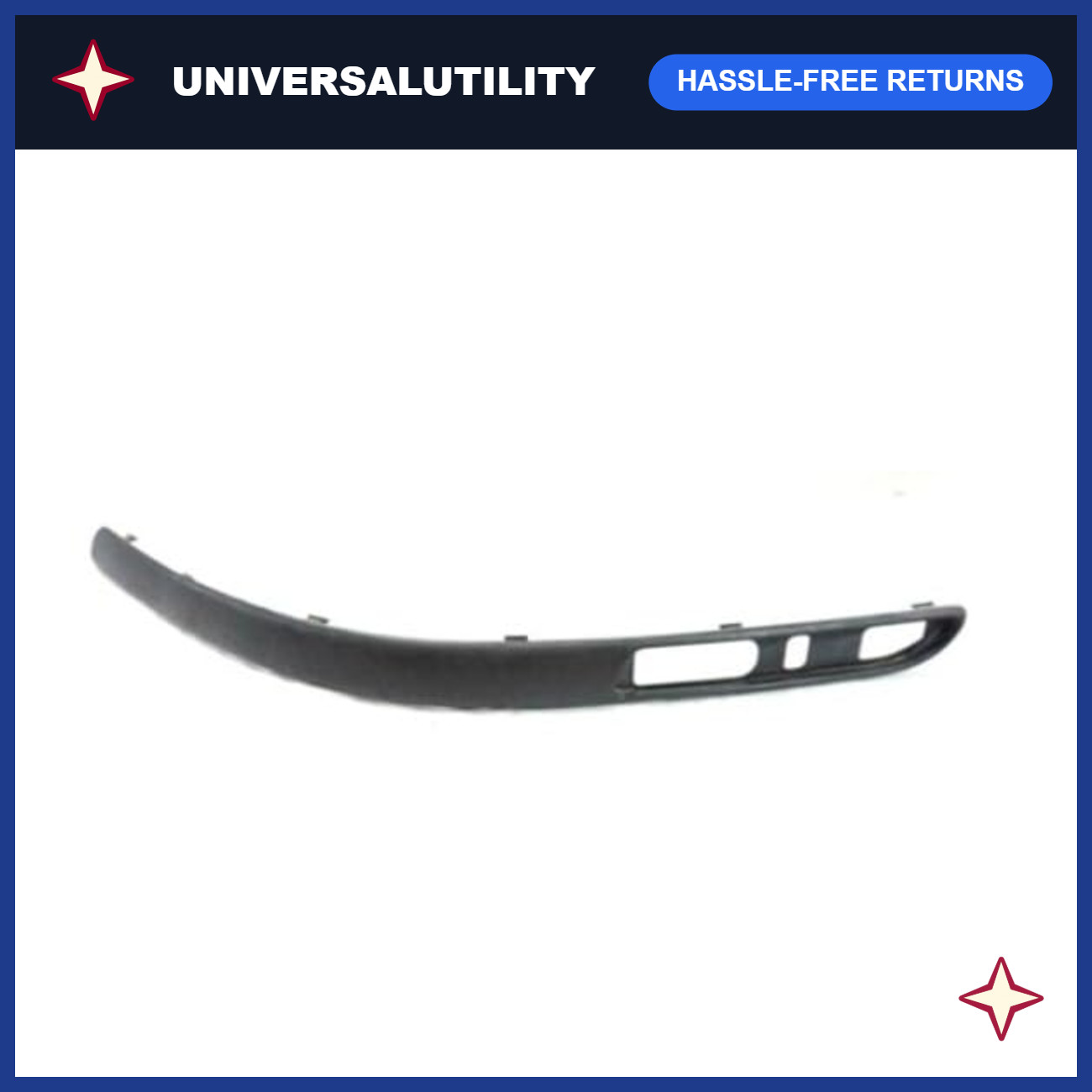 Saab Original 9-3 Front Left Bumper Decor Strip 12787999