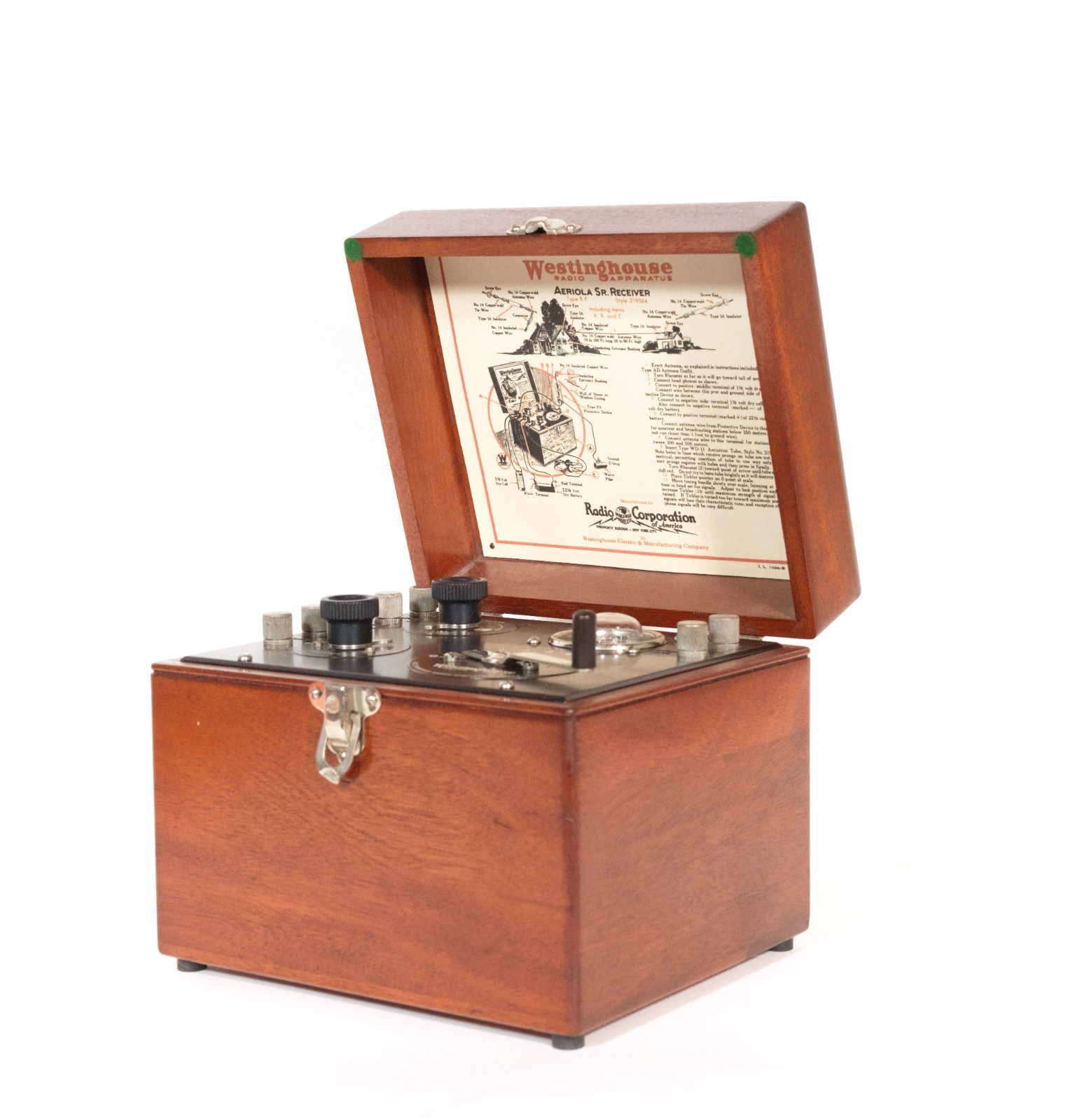 1923 Aeriola Sr. Regenerative One-Tube Radio * Beautiful & Working Great