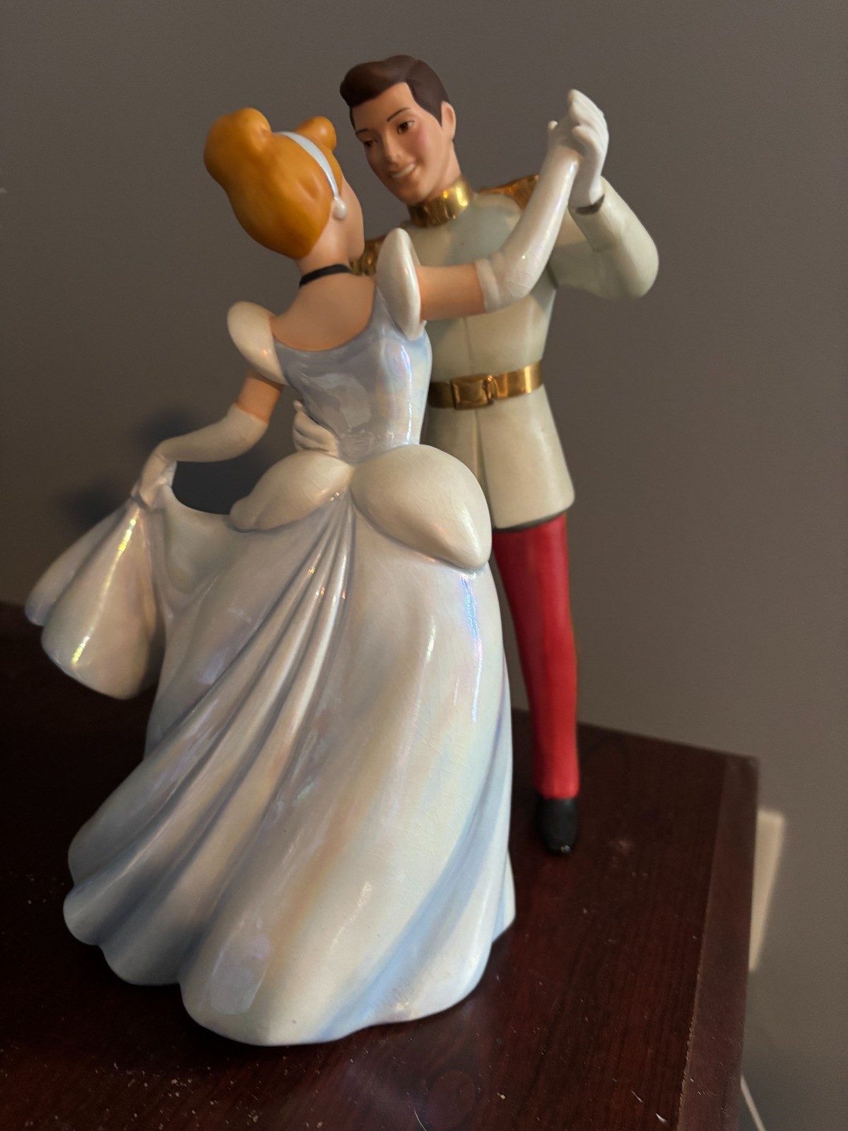 WDCC Disney CINDERELLA SO THIS IS LOVE Dancing Figurine Prince Charming Retired
