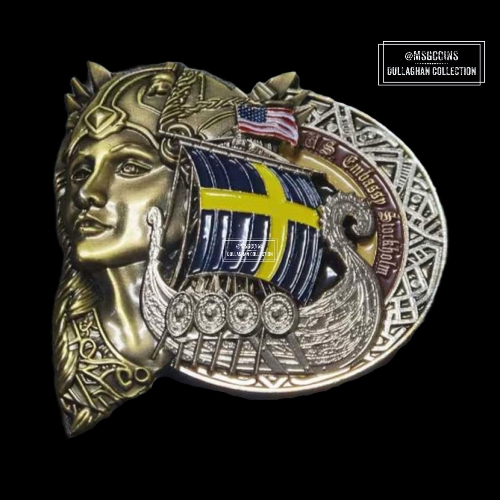 Regional Security Office Stockholm Sweden Challenge Coin