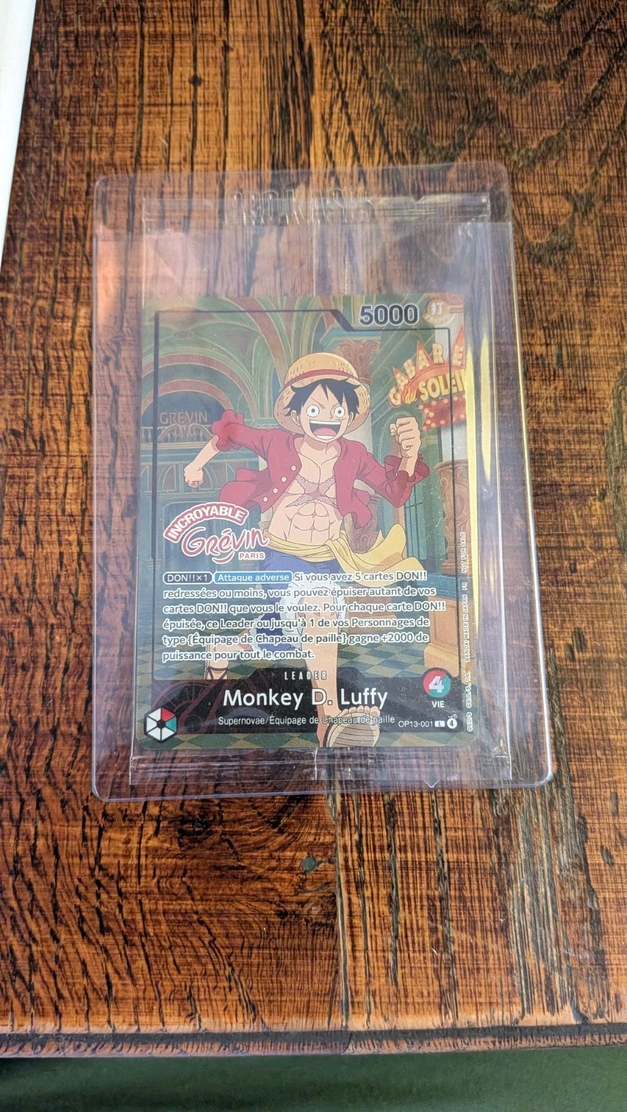 Monkey D. Luffy Musée Grévin OP13-001 - Paris Exclusive
