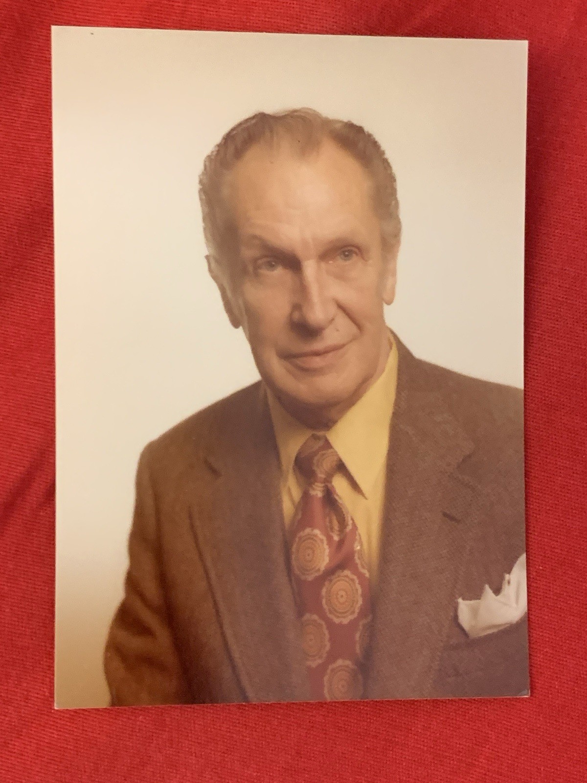 From Vincent Price Estate Vincent’s Passport Photo 69e