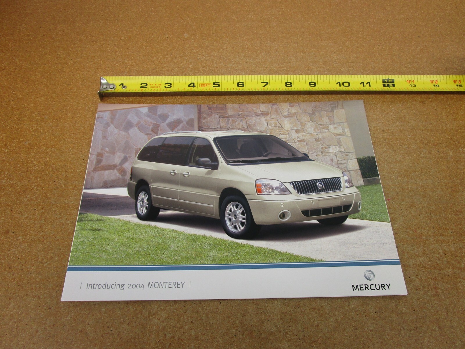 2004 Mercury Monterey sales brochure 4 pg folder ORIGINAL