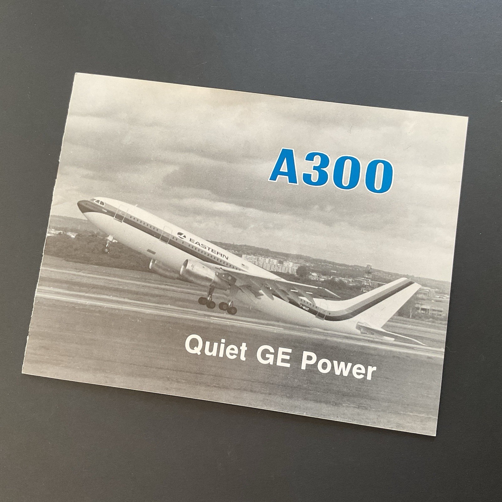 Airbus A300 And GE Engines 1978 Brochure - Airline Sales Booklet