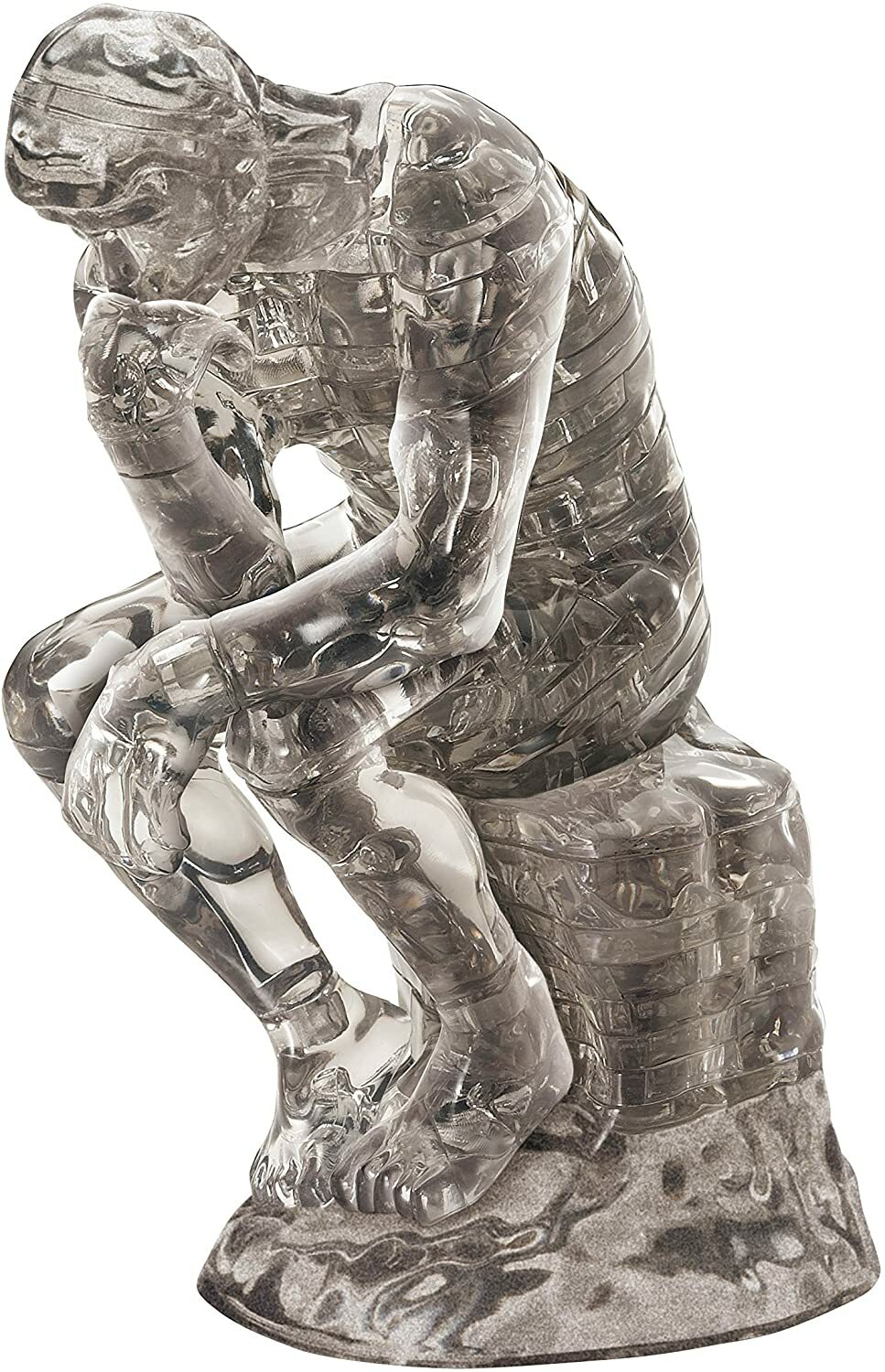 Beverly Crystal Clear 3D Puzzle - The Thinker (43Piece) Crystal Puzzle