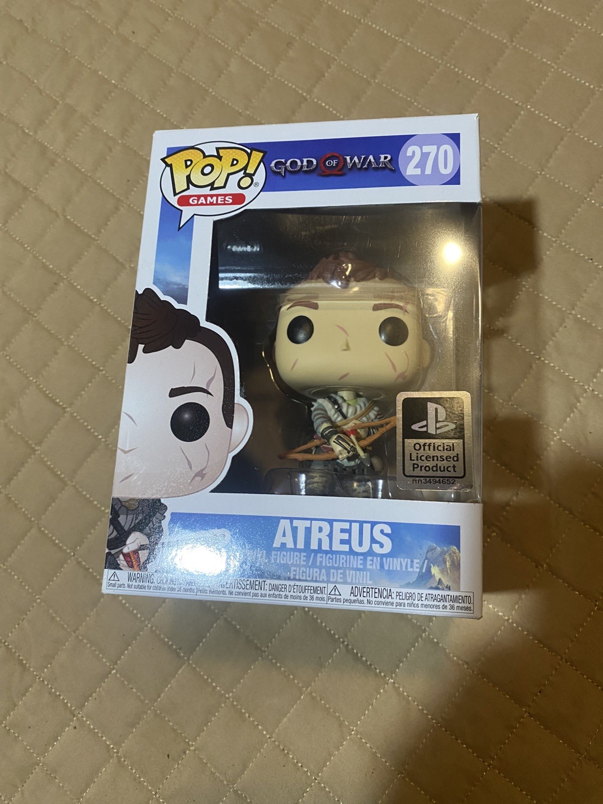 Funko Pop Games God of War Atreus #270 Vinyl Figure Standard Size Box
