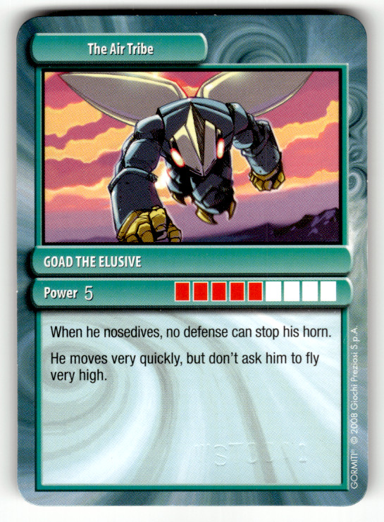 Gormiti Goad the Elusive 2008 The Air Tribe Giochi Preziosi