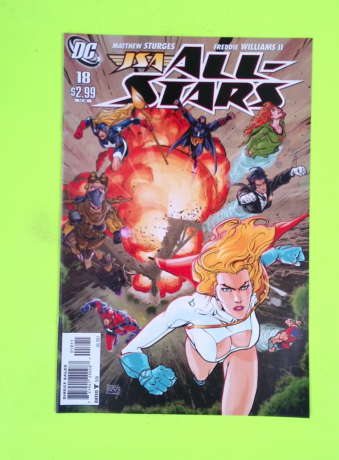 JSA All-Stars #18 Vol. 2 2011 DC Comics High Grade Comic Book G90-78