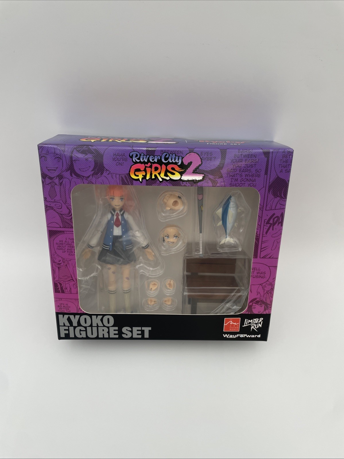 River City Girls 2 Figure Set - Kyoko Figure - New - Limited Run Games
