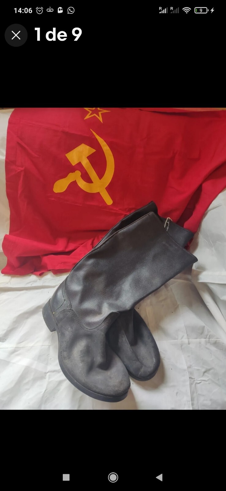 КОСФО 🇷🇺 Russia Military boots vintage 1990s Soviet style. 277C 43. US Men\'s10