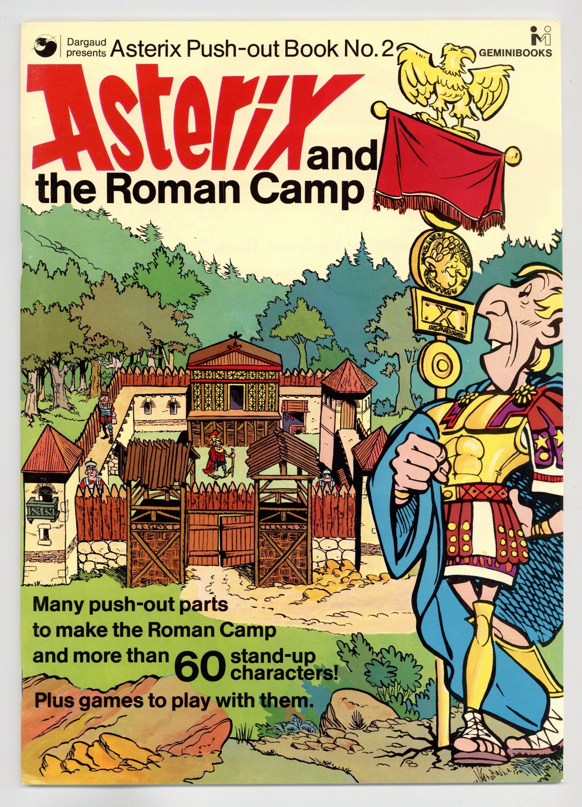 Asterix Push-Out Book #2 VF- 7.5 1976