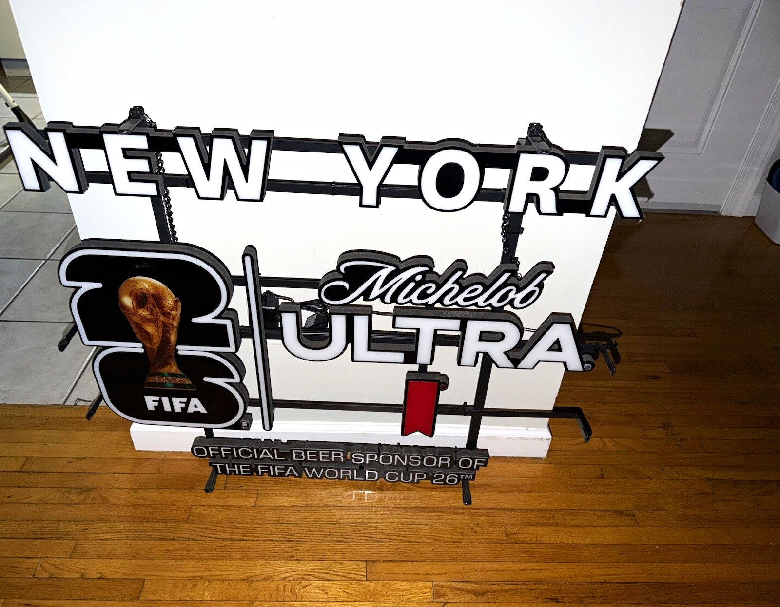 Michelob Ultra FIFA World Cup Official Beer Sponsor Lighted Sign (NEGOTIABLE)