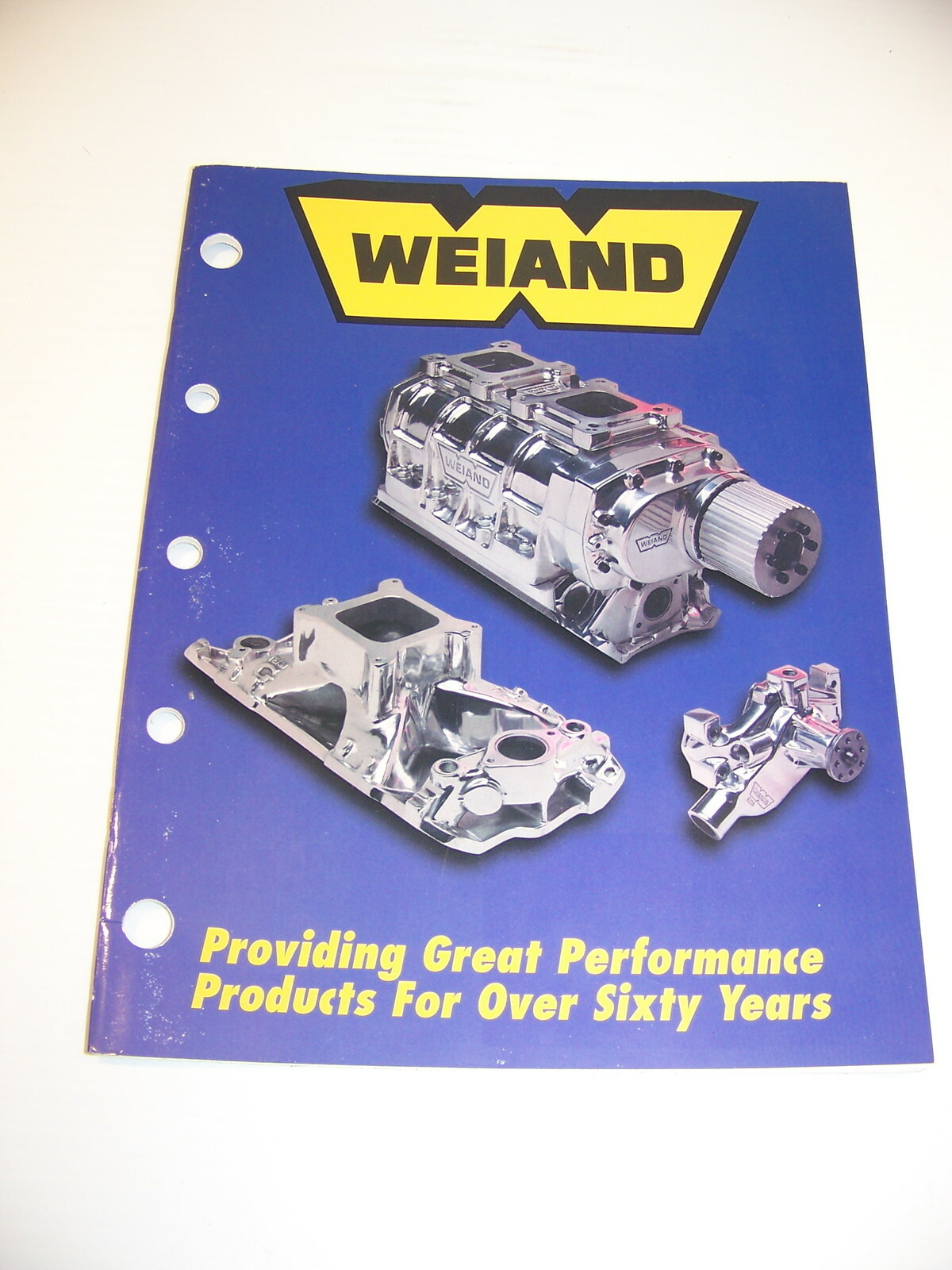 WEIAND: THE COMPLETE LINE OF PRECISION SUPERCHARGERS 1995