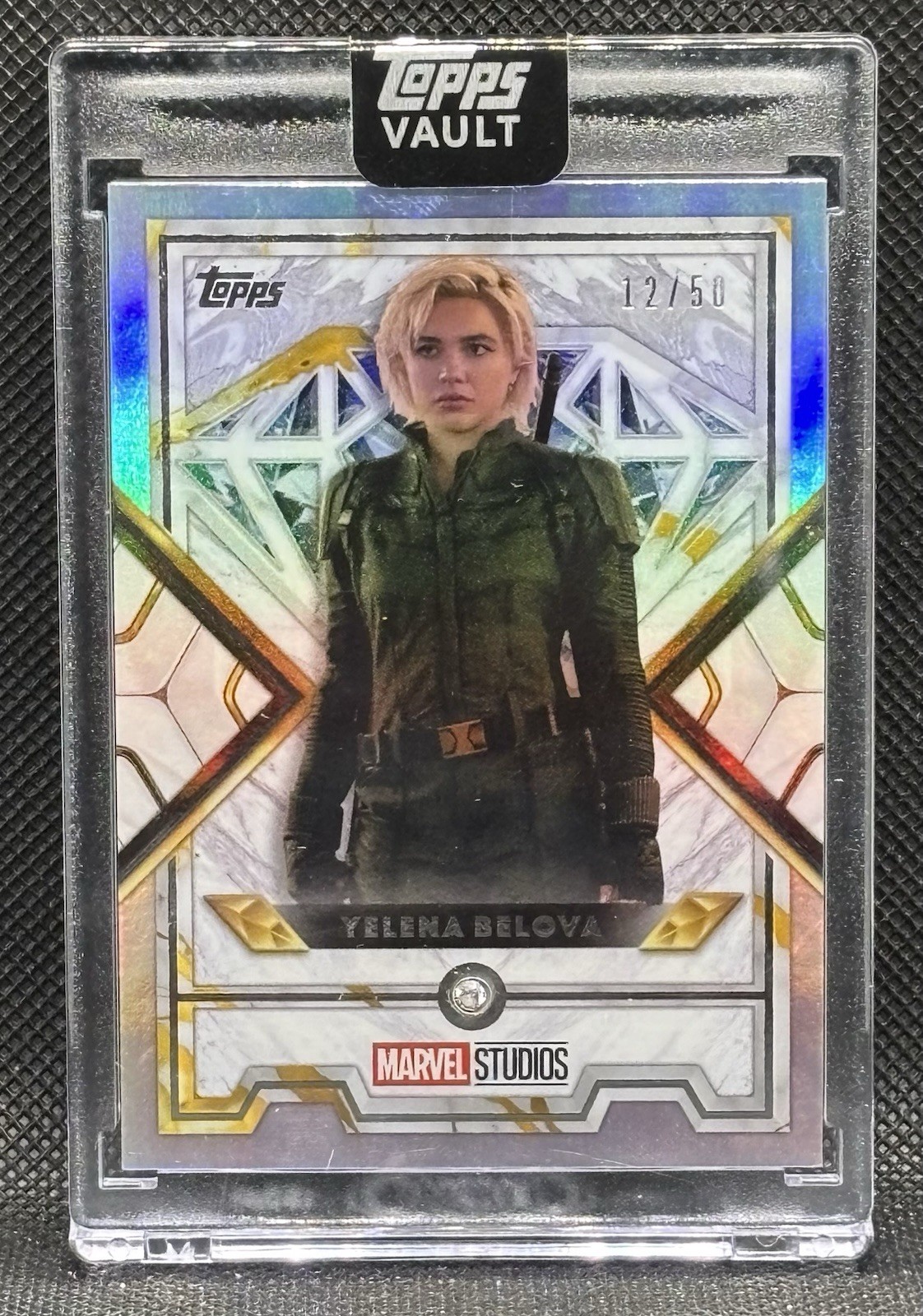 Yelena Belova 2026 Topps Vault Marvel Diamonds/50 Thunderbolts Black Widow