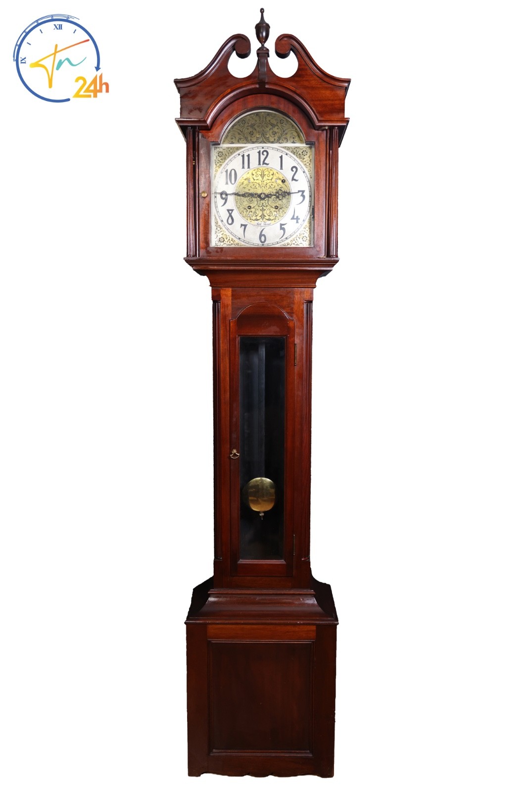 Rare 1920s Seth Thomas 8 Day 5 Bells Sonora Chime Hall Clock Model No. 40