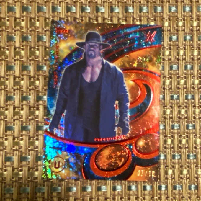 Topps 2012 WWE Universe Hit My Music HMM-4 Undertaker Rest In Peace /10