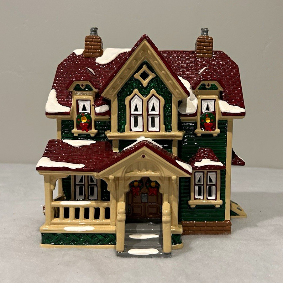 Department 56 The Original Snow Village Hartford House Hand Painted Boxed 1992