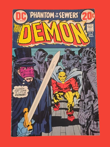 The Demon #8 1973 DC Comics Jack Kirby Phantom of the Sewers Etrigan