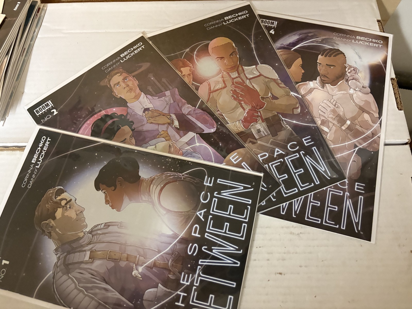 SPACE BETWEEN, THE (2023 BOOM Studios) #1-4 NM Full Run Lot Comic Books 🔥🔥