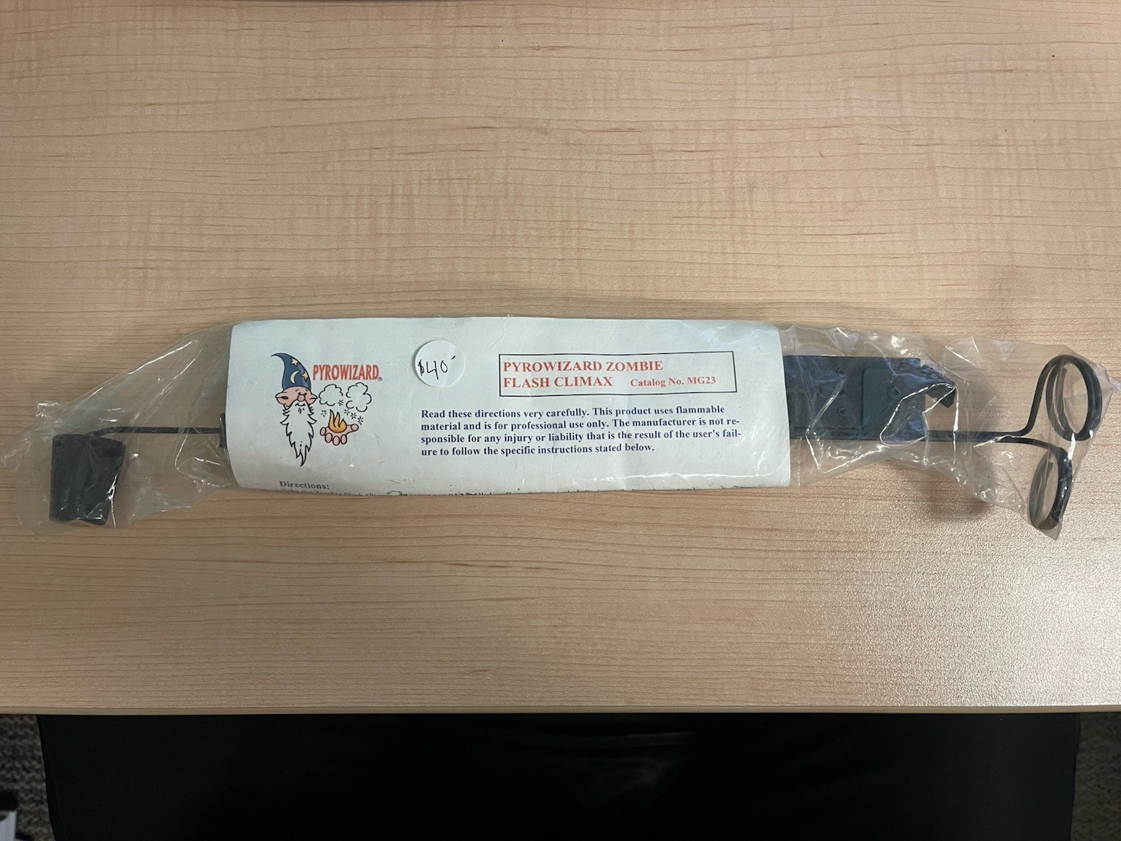 Vintage PyroWizard Zombie Climas Magic Trick Gimmick Prop - New*
