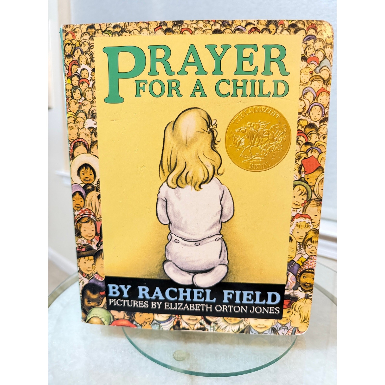 Prayer for a Child Rachel Field Oversized Board Book Caldecott Little Simon