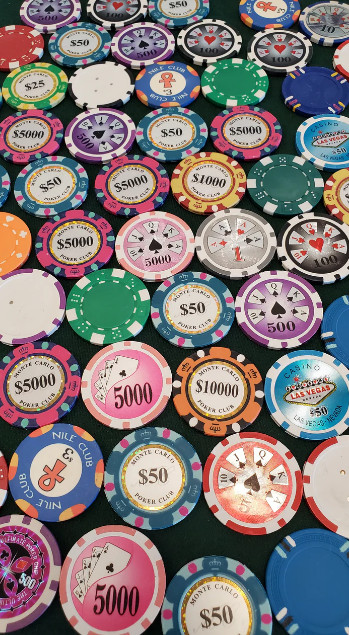 200 Grab Bag Poker Chips - Random