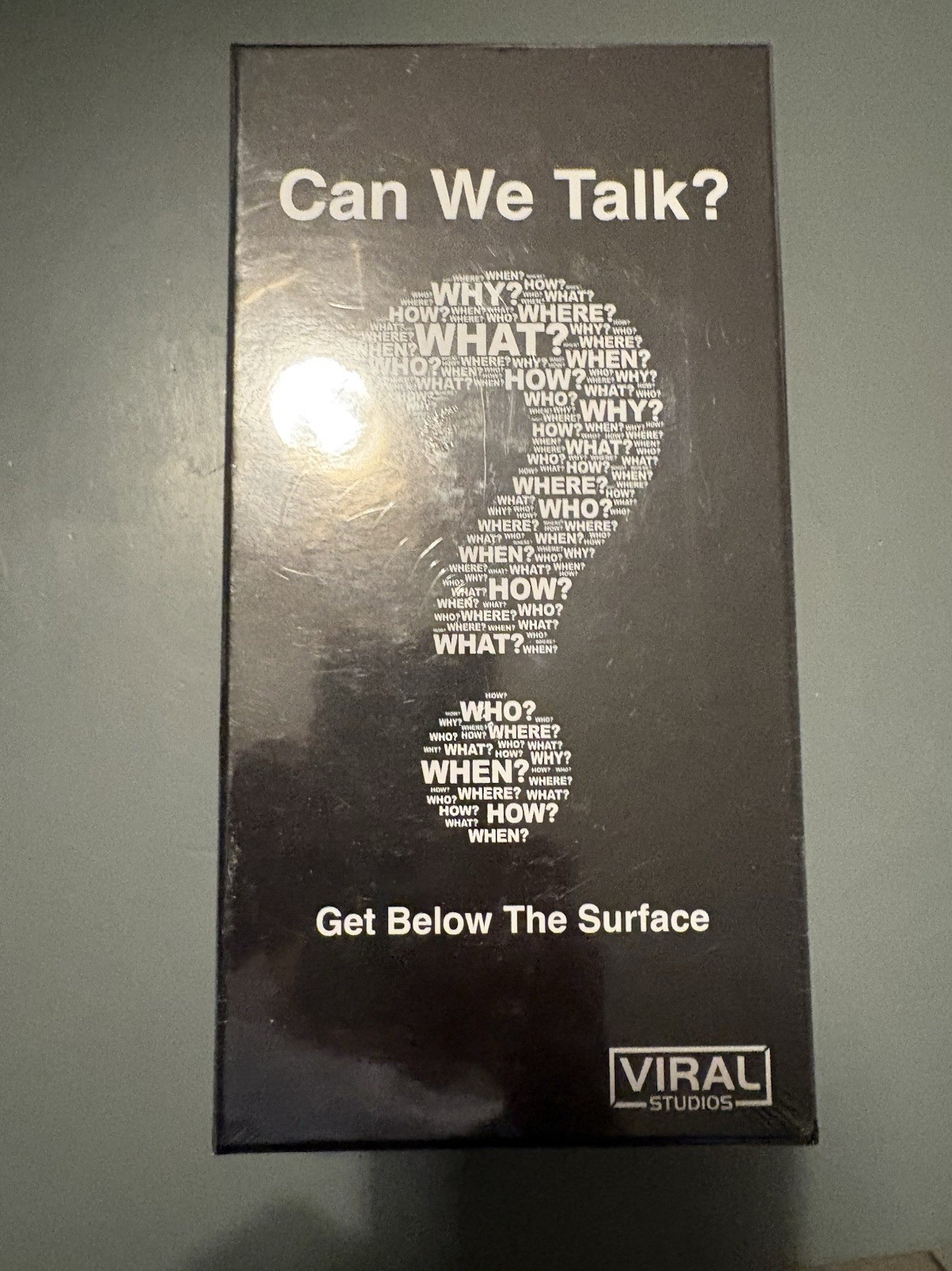 Can We Talk? Conversation Card Game Viral Studios 400 Cards New Sealed