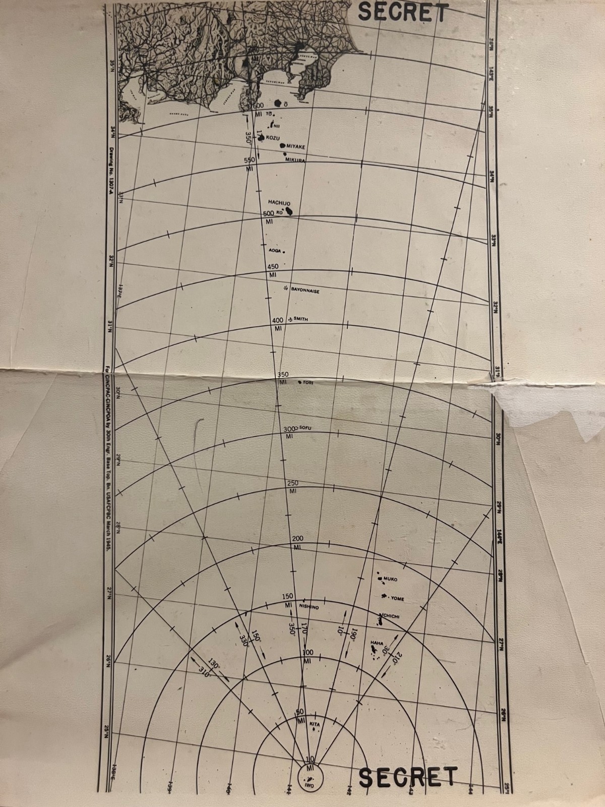 * RARE * Original WWII March 1945 USAAF 