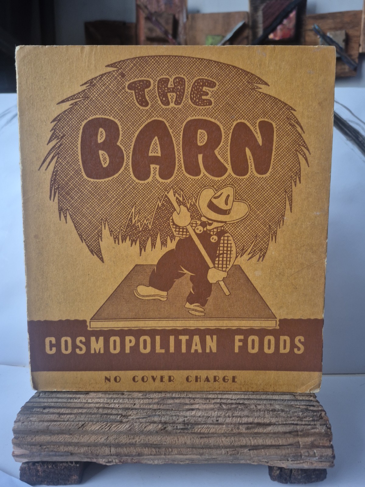 1950s THE BARN RESTAURANT VANCOUVER B.C. CANADA MENU GRANVILLE ST THE BARN