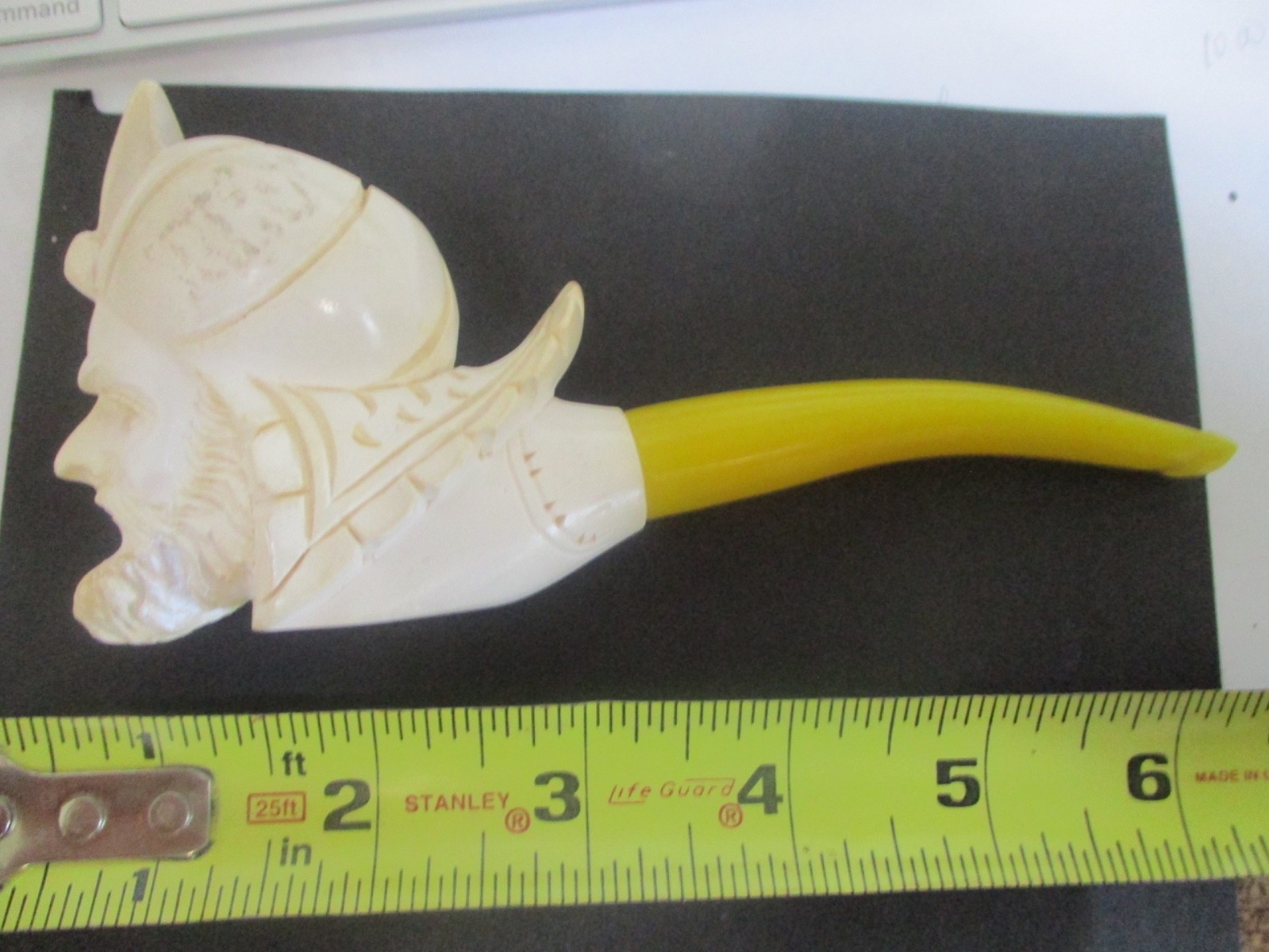 VINTAGE MEERSCHAUN TURKISH  BORK WARRIOR PIPE HAT UNSMOKED EXC/NRMNT COND