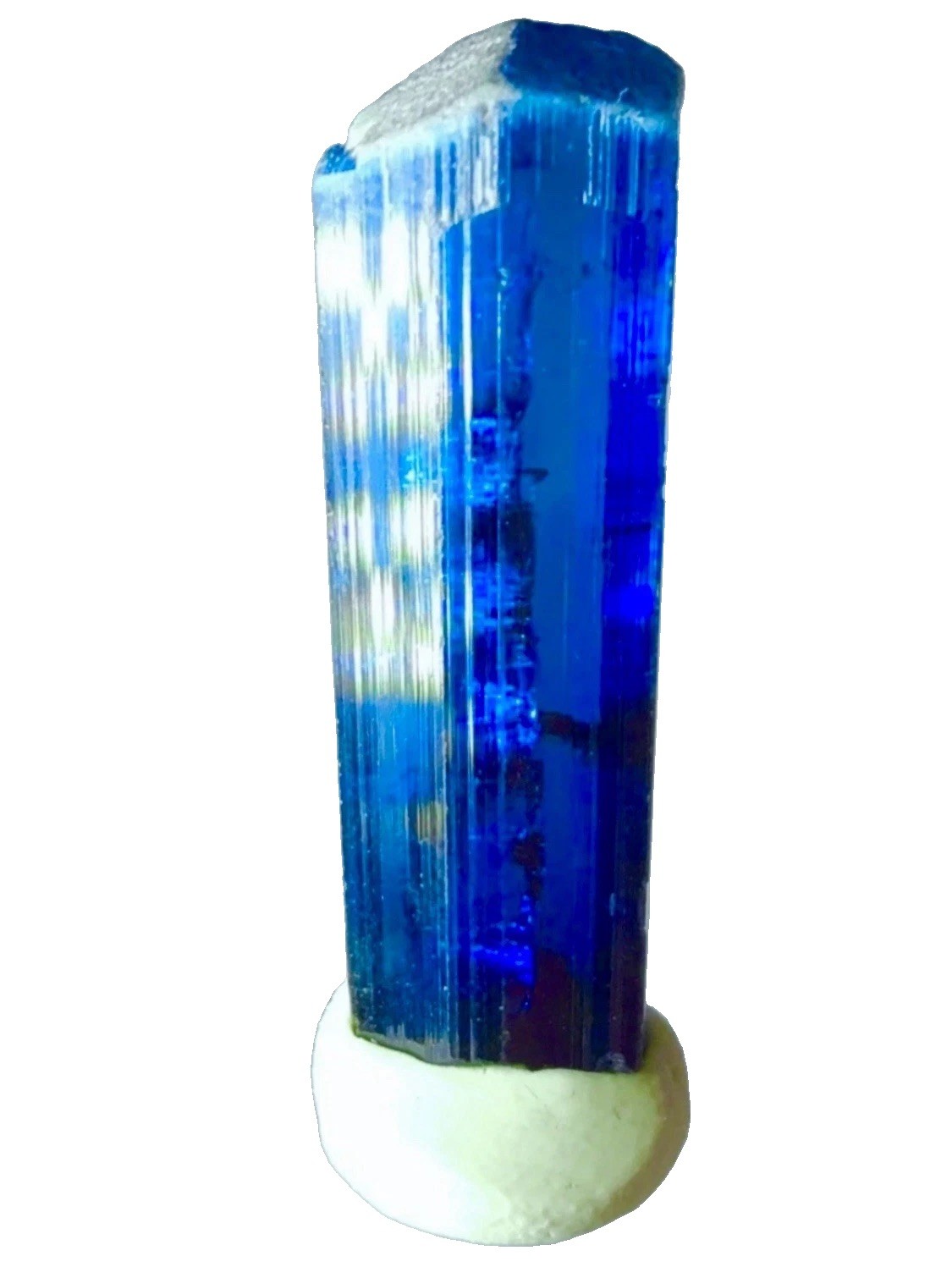 Rarest Paraiba Color Tourmaline Crystal Natural Raw Rough Specimen Gemstone