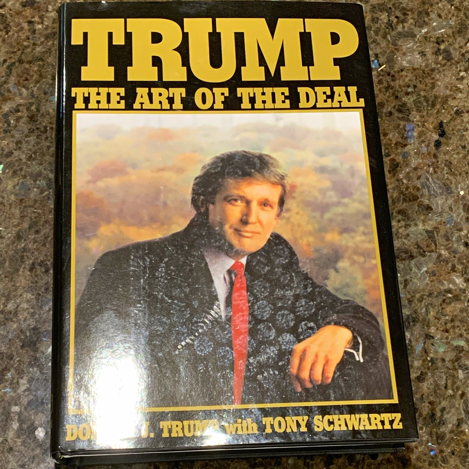 Donald J. Trump Signed Trump: The Art of the Deal Hardcover 2016 Edition