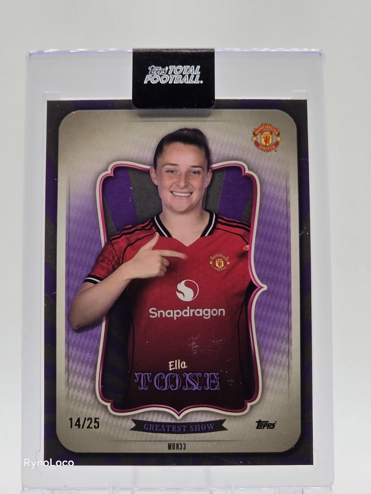 2025-26 Topps Total Football – Ella Toone Greatest Show /25 Manchester United