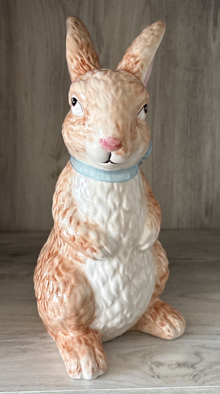 Large Ceramic Easter Bunny