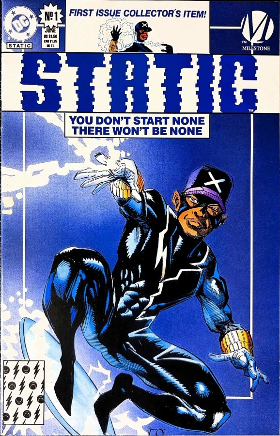 Static #1 (1993) DC Comics / Milestone