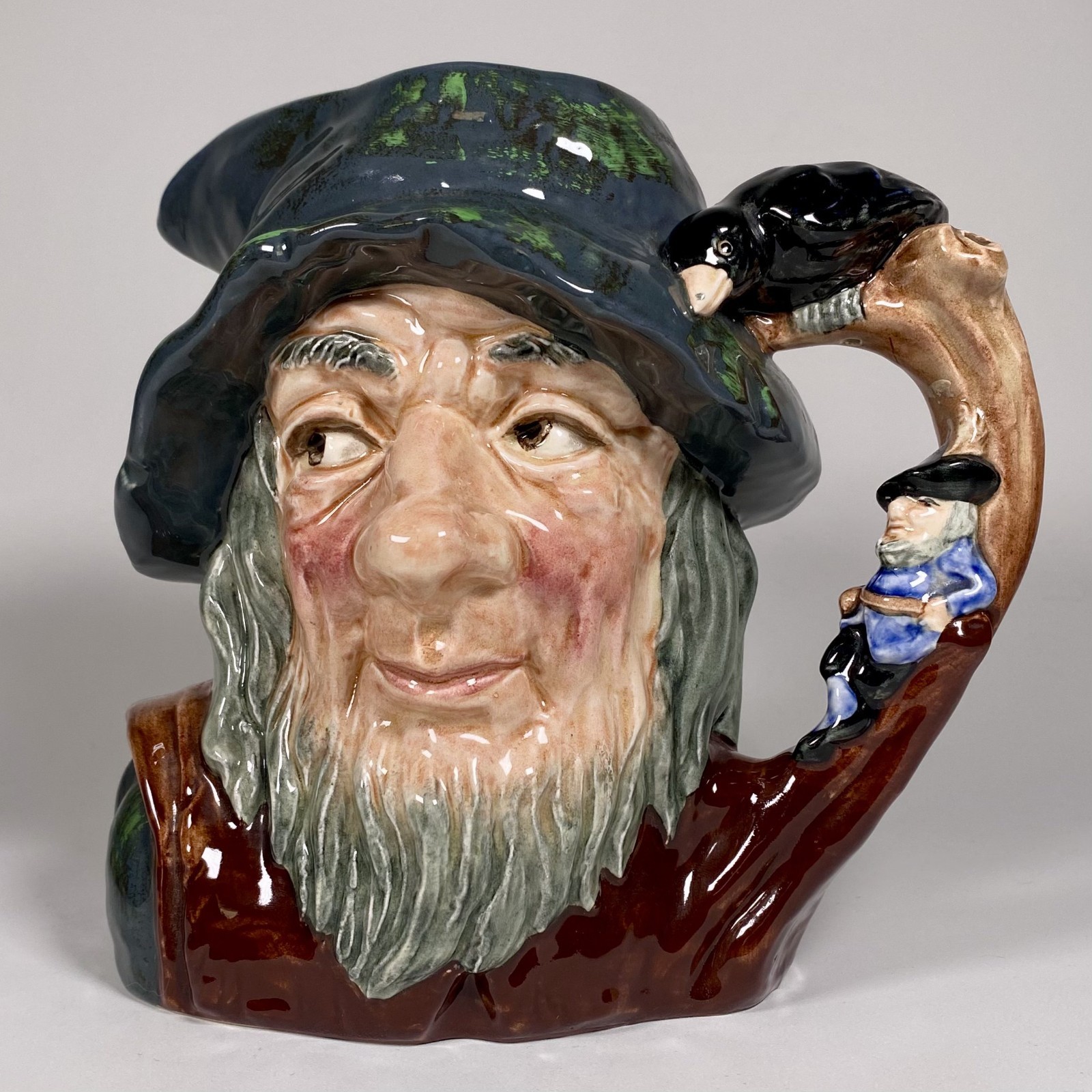 Royal Doulton Rip Van Winkle D6438 Large Character Jug Toby Mug 7\