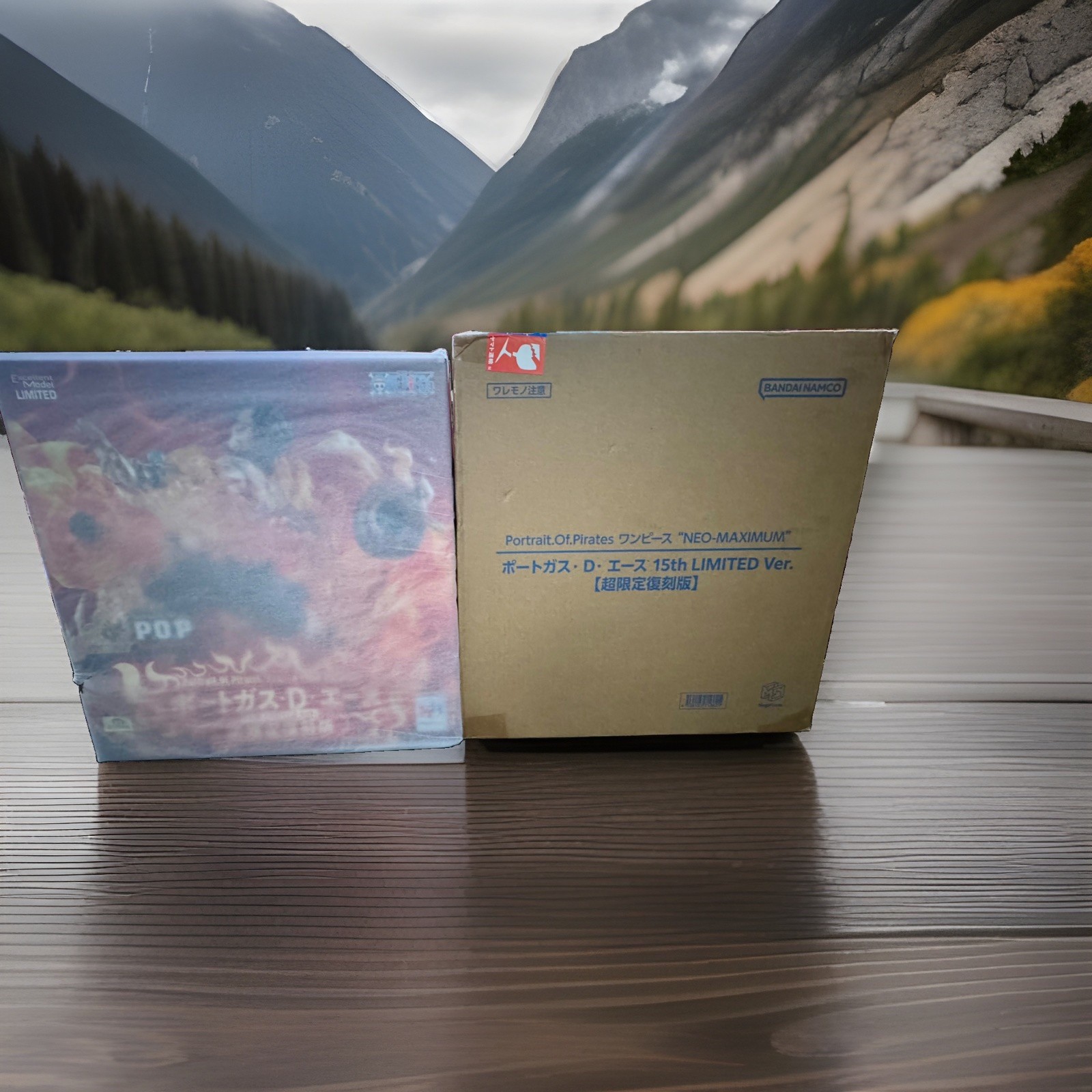 NEW Portrait.Of.Pirates One Piece NEO-MAXIMUM Portgas D. Ace 15th LIMITED Ver.