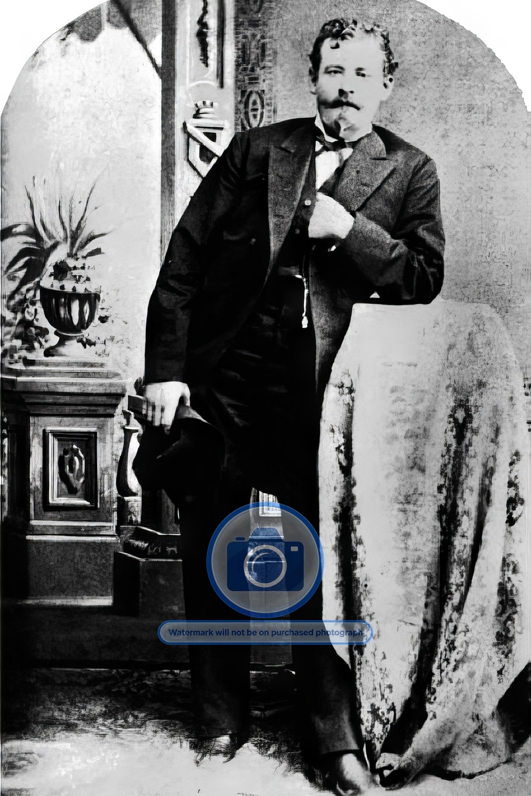 IKE CLAYTON WILD WEST COWBOY OUTLAW TOMBSTONE ARIZONA 4X6 PHOTO
