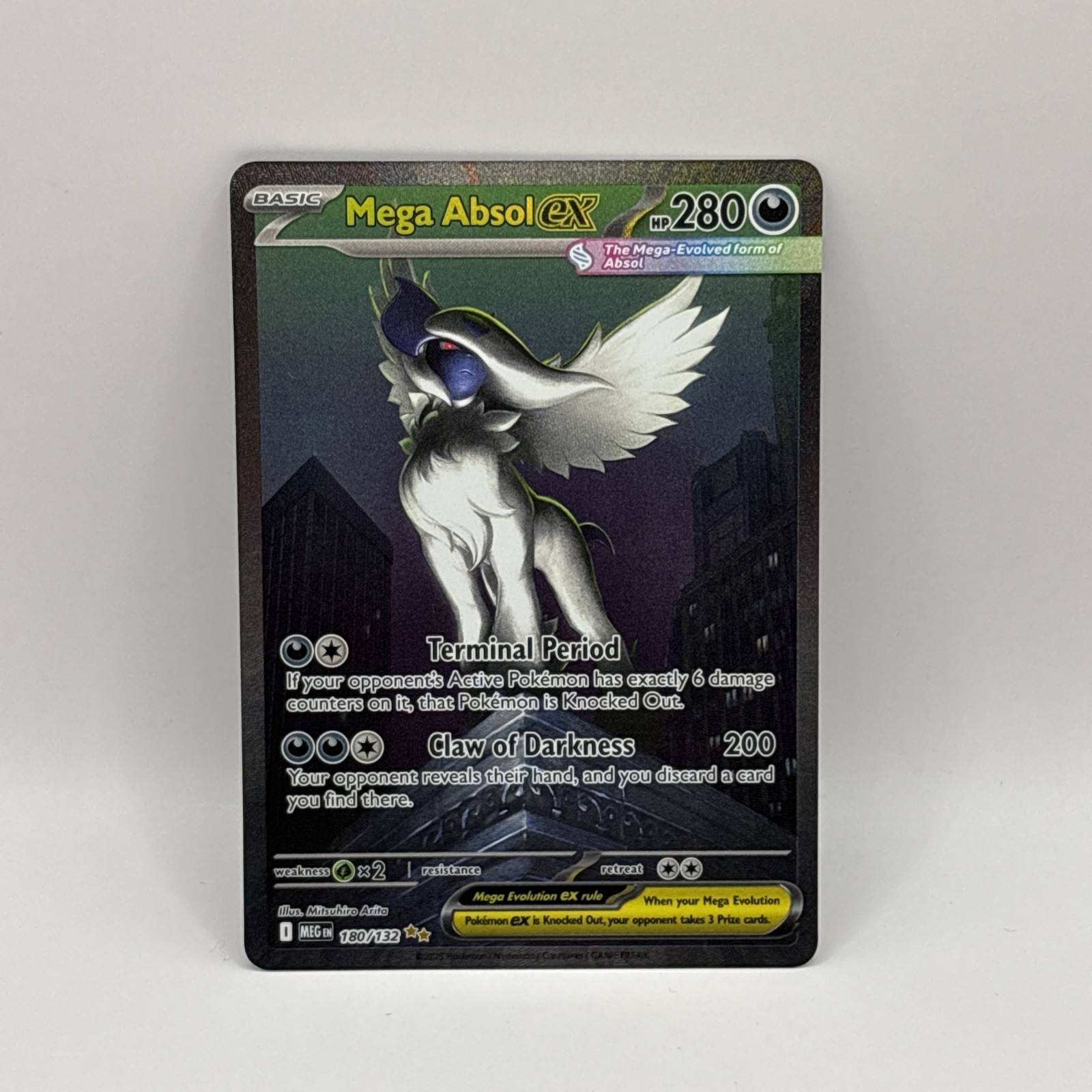 Mega Absol ex 180/132 Me01: Mega Evolution Holo