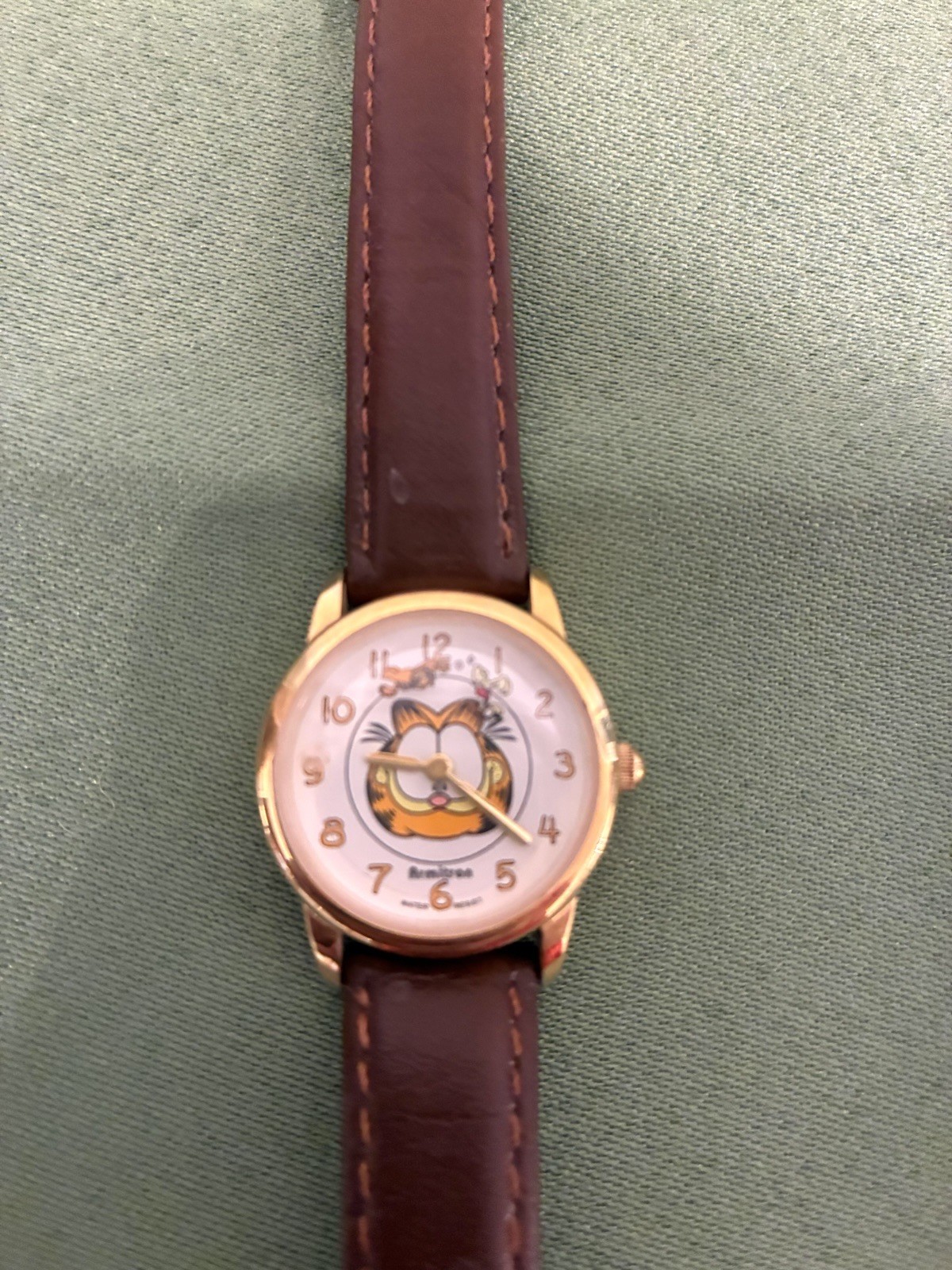 Vintage Armitron Garfield Chasing Odie Second Hand, Working