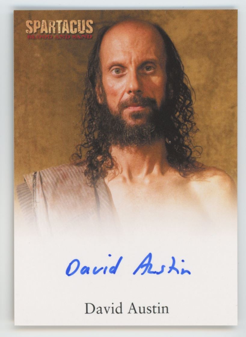 2009 Starz Spartacus Blood and Sand Auto David Austin