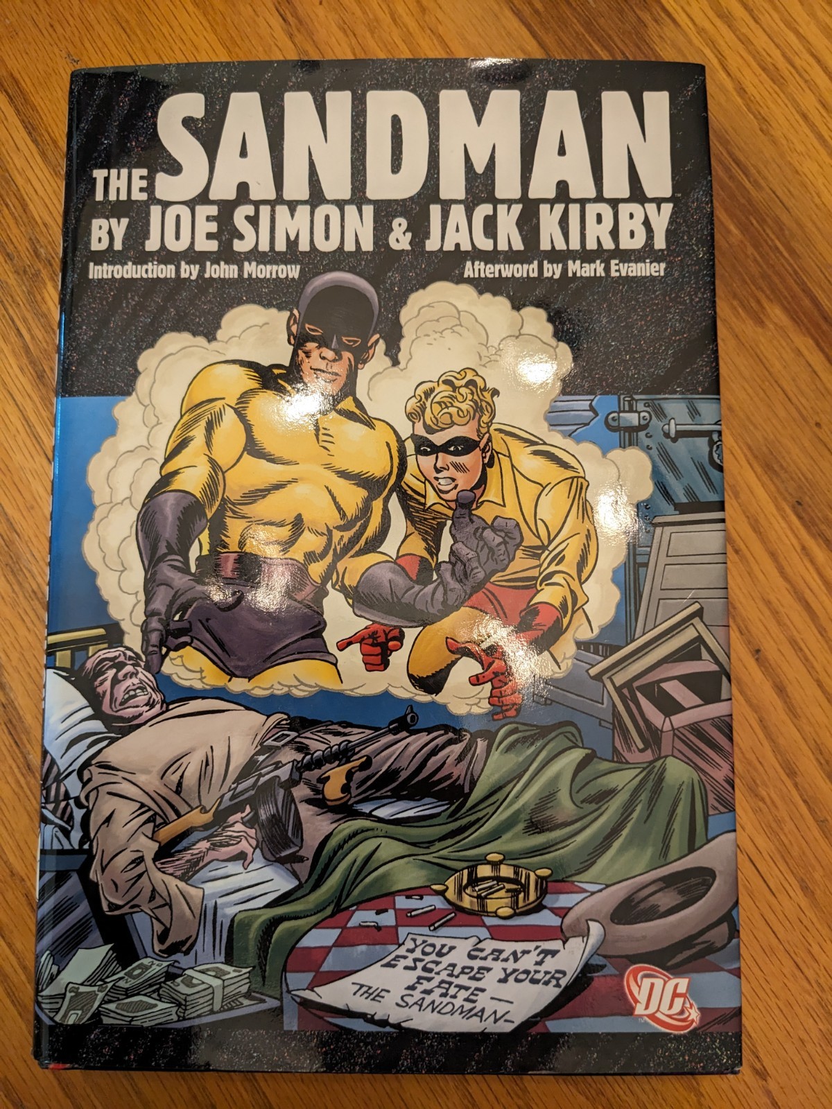 The Sandman by Joe Simon & Jack Kirby Hardcover Graphic Novel DC Kirby Cover
