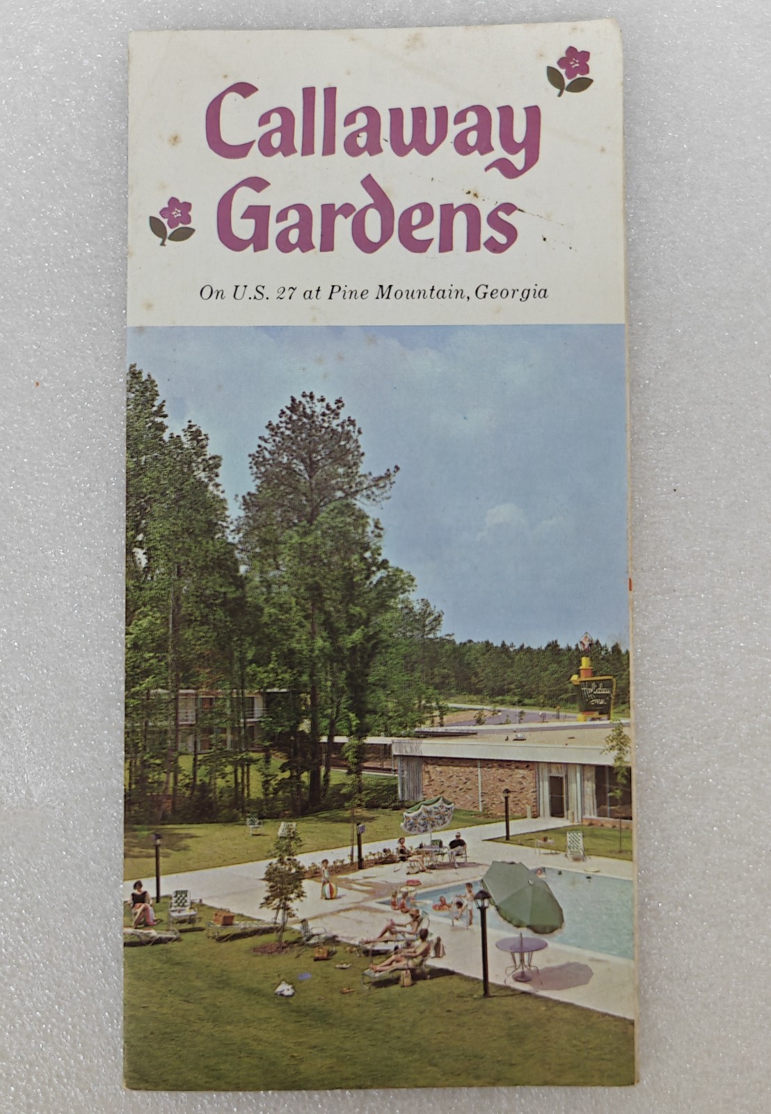 Vintage Callaway Gardens Visitor Brochure-Pine Mountain, Georgia