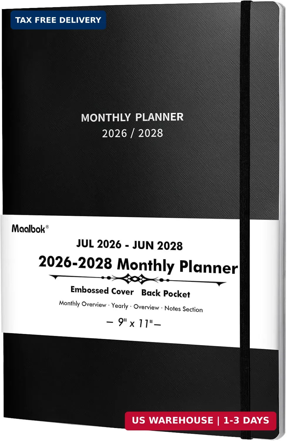 2026-2028 Monthly Planner/Calendar - 2 Year Calendar 2026-2028, Jul. 2026 - Jun.
